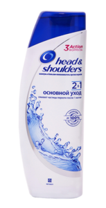Шампунь 2 в 1 «Head & Shoulders» Основной уход, 400 мл