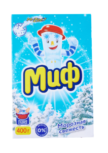 Стиральный порошок «Миф» Морозная свежесть, 400 г