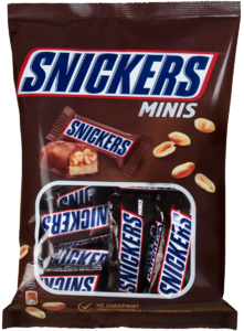Шоколадный батончик «Snickers» минис, 180 г