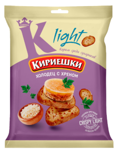 Сухарики «Кириешки Light» Холодец с хреном, 33 г
