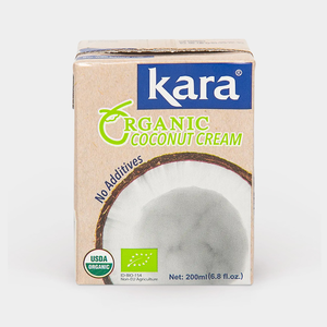 Кокосовый крем «Kara» Organic, 200 мл
