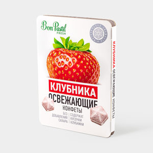 Конфеты освежающие «Bon Pastil FRESH» Клубника, 12 г