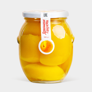 Персики в сиропе «Домашние сладости», 580 г