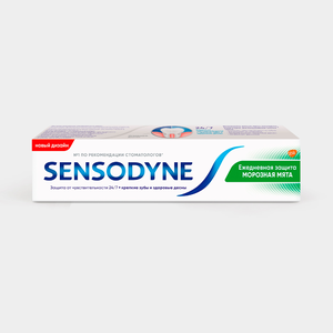 Зубная паста «Sensodyne» Ежедневная защита, Морозная мята, 65 г