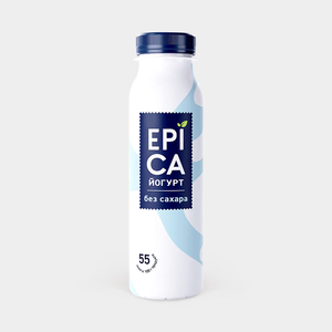 Йогурт питьевой 2.9% «Epica» Натуральный, 260 г