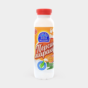 Биойогурт питьевой 2.5% «Томское молоко» Персик-маракуйя, 270 г