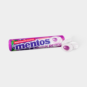 Жевательная резинка «Mentos» Pure Fresh Виноград, 15,5 г