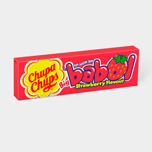 Жевательная резинка «Chupa Chups» Big Babol Клубника, 21 г