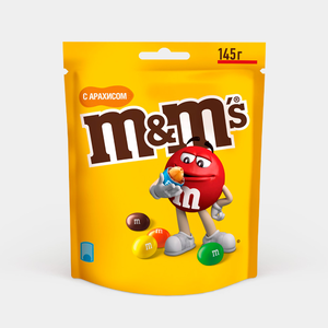 Драже «M&M's» с арахисом, 145 г