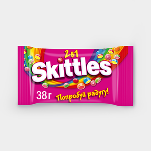 Драже «Skittles» 2 в 1, 38 г