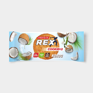 Печенье «ProteinRex» протеиновое, кокосовое, без сахара, 50 г
