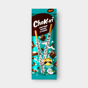 Соломка «ChoK-ki» в глазури с кокосовой стружкой, 40 г