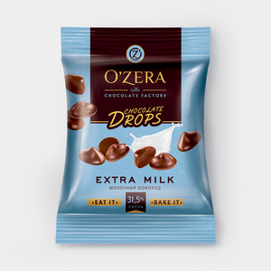Шоколад молочный «O'Zera» Milk drops, 80 г