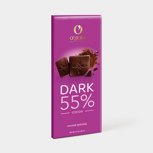 Шоколад горький «O'Zera» Dark, 90 г