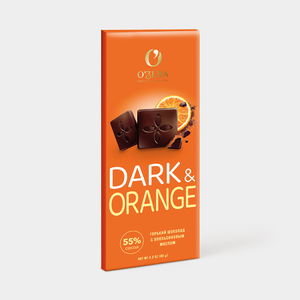 Шоколад горький «O'Zera» Dark&Orange, 90 г