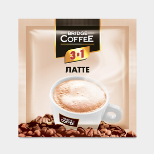 Напиток кофейный «Bridge Coffee» 3 в 1 Латте, 20 г