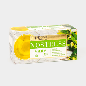 Чай травяной «Fitto» No stress. Липа, 25 пакетиков
