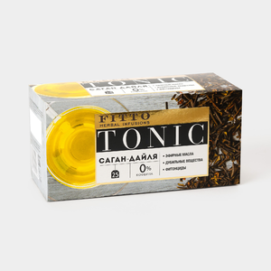 Чай травяной «Fitto» Tonic. Саган-дайля, 25 пакетиков