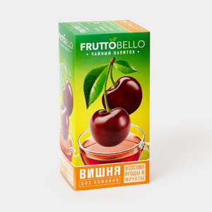 Чайный напиток «Fruttobello» Вишня, 25 пакетиков, 37,5 г