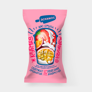 Мороженое «Айс-смузи» клубника-маракуйя, 75 г