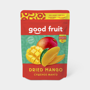 Манго сушеное «Good fruit», 100 г