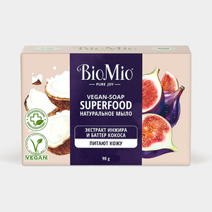 Мыло «Bio Mio» с экстрактом инжира и баттером кокоса, 90 г