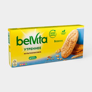 Печенье «BelVita» Утреннее мультизлаковое, 225 г