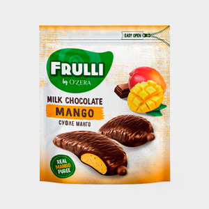 Конфеты «O'Zera» Frulli суфле манго в шоколаде, 125 г