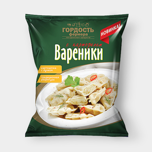 Вареники «Гордость фермера» с картофелем, 720 г