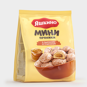 Пряники «Яшкино» с вареной сгущенкой, 300 г