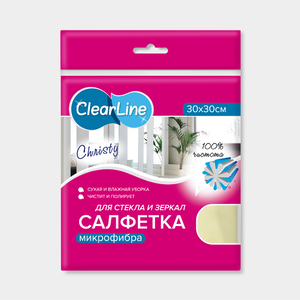 Салфетка «Clear Line» из микрофибры, 1шт