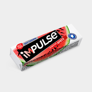 Жевательная резинка «IMPULSE» со вкусом арбуза, 14 г