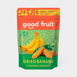 Банан сушеный «Good fruit», 100 г