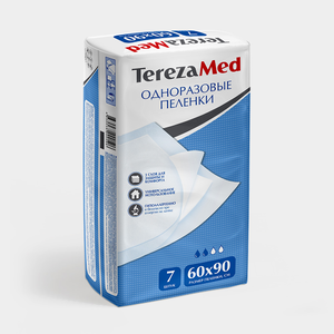 Пеленки «TerezaMed» одноразовые, 7 штук