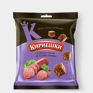 Сухарики «Кириешки» со вкусом салями, 40 г