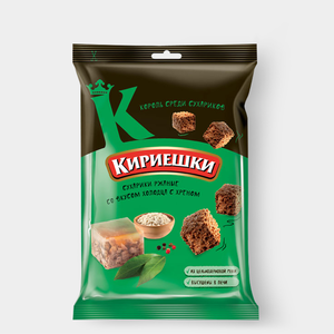 Сухарики «Кириешки» со вкусом холодца с хреном, 100 г