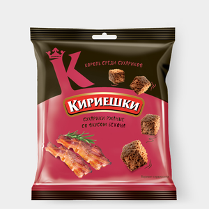 Сухарики «Кириешки» со вкусом бекона, 40 г