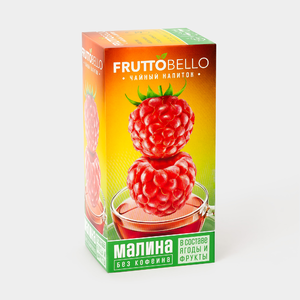 Чайный напиток «Fruttobello» Малина, 25 пакетиков, 37,5 г