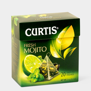 Чай зеленый «Curtis» Fresh Mojito, 20 пирамидок