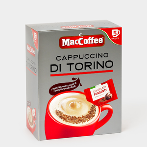 Напиток кофейный «MacCoffee» Cappuccino di torino, 5 шт, 127,5 г