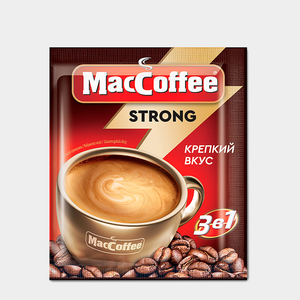 Напиток кофейный «MacCoffee» Strong 3 в 1, 18 г