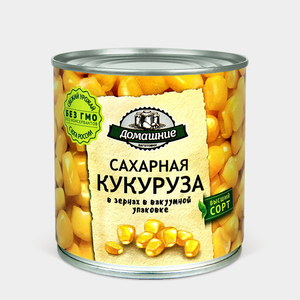 Сахарная кукуруза «Домашние заготовки», 425 мл