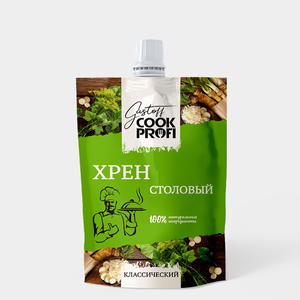 Хрен «Gustoff COOK PROFI» столовый, 150 г