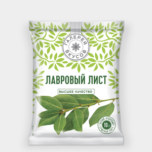 Лавровый лист «Галерея вкусов», 10 г