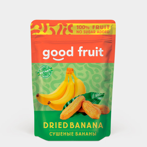 Банан сушеный «Good fruit», 100 г