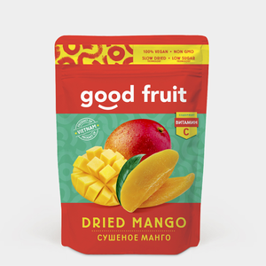 Манго сушеное «Good fruit», 100 г