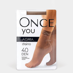 Носочки женские «Once You» из микрофибры 40 ден daino