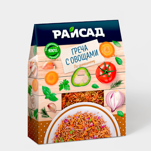 Греча «Райсад» «По-домашнему», с овощами, 200 г