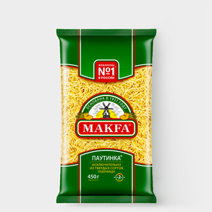 Макароны «Makfa» вермишель Паутинка, 450 г
