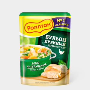 Бульон «Роллтон» куриный домашний, 90 г